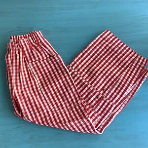 BDG XS Charlie Gingham Wide Leg Pants